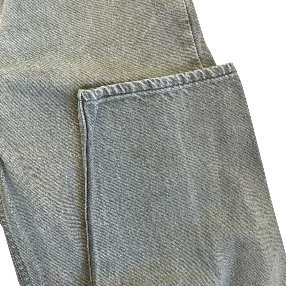 Vintage 90s Levi’s 550 Jeans Relaxed Fit Tapered Leg Faded Green Grey USA 36x32